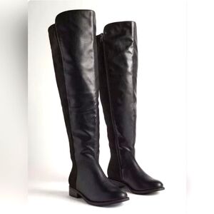 Over The Knee Black Boot